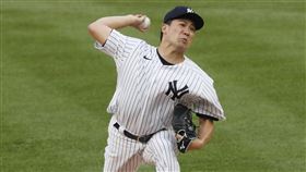 ▲田中將大被爆頭後第3場出賽，用66球投4局挨轟失2分。（圖／美聯社／達志影像）