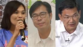 陳其邁,李眉蓁,吳益政空戰。（組合圖）