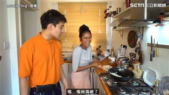 她拍片雪恥蛋炒飯作法　1舉動又出糗