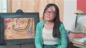 泡泡龍女孩劉佩菁(記者陳則凱攝影)