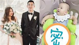 100kg厚片女嫁小鮮肉！6個月兒子曝光…逆天長腿吸睛▲。（圖／翻攝自6aby-微博）