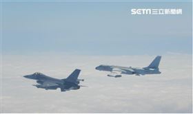 ▲美衛生部長來台，共機再度擾台。（示意圖／資料畫面）