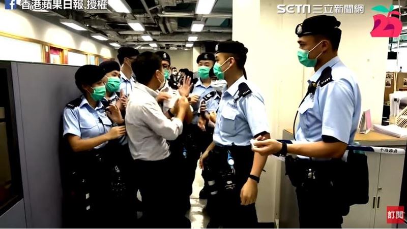 壹傳媒遭搜索　警：尊重新聞自由