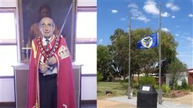 圖翻攝自赫特河公國官網（Principality of Hutt River）
http://www.principality-hutt-river.com/gov/PHR_Final_Farewell_to_HRH_Prince_Leonard.htm