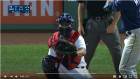 ▲林子偉9局上蹲捕。（圖／翻攝自YouTube）