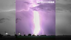 閃電打雷　雲林　雷神（圖／Marvin Tsai‎ 西螺囝仔(Xiluo)）