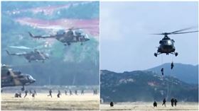 登陸,佔領,解放軍,演習,解放軍 （圖／翻攝自中國軍視網）