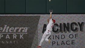 ▲秋山翔吾外野美技連發。（圖／美聯社／達志影像）