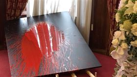 李登輝,台北賓館,追思,紅漆,氣球