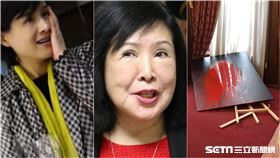 鄭麗君遭掌摑不計較…鄭惠中逃牢獄災　一年後潑漆李登輝像
合成圖／鏡週刊授權、林士傑攝影、翻攝畫面