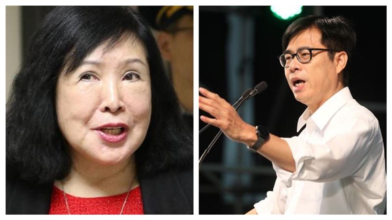 李登輝肖像遭潑紅漆…陳其邁說重話了