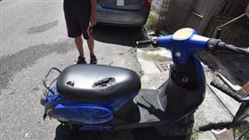 台東,機車,桶裝水,火燒車,折射（圖／翻攝畫面）