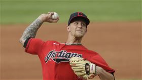 Zach Plesac。（圖／美聯社／達志影像）