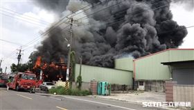 雲林工廠大火／翻攝畫面