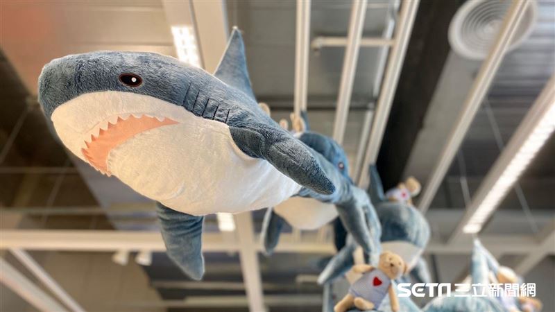 接棒鯊魚　IKEA超萌「恐龍」登場