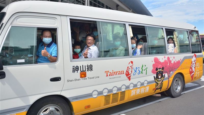 超值部落走訪　屏郵輪巴士神山線首航
