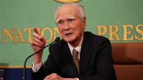 日本前首相村山富市在二次大戰結束屆滿75週年發表談話再度強調，要說日本發動戰爭不是侵略，無法被人接受。（圖／中央社檔案照片）

