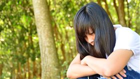 女孩,哭(翻攝自 Pixabay)