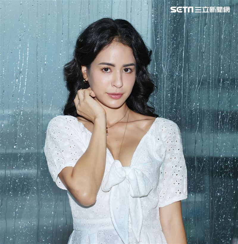 雷艾美三立新聞網專訪。（記者邱榮吉/攝影）