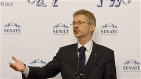 捷克參議院議長維特齊（Miloš Vystrčil），圖／美聯社／達志影像
