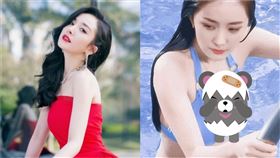 楊冪。（圖／翻攝自微博）