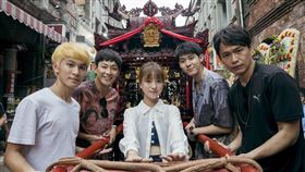 李玉璽,項婕如,黃鐙輝,廖威廉,林暉閔,神之鄉。圖／東森電視提供