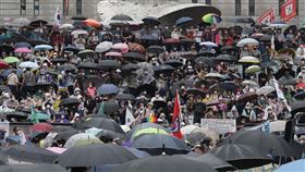 南韓　光復節　宗教集會（圖／美聯社／達志影像）