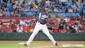 ▲樂天桃猿先發投手卡本特。（圖／記者劉彥池攝影）