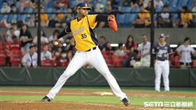 ▲中信兄弟先發投手羅傑斯。（圖／記者劉彥池攝影）