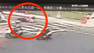 路面油漬害6車自摔　兇手是他釀的禍