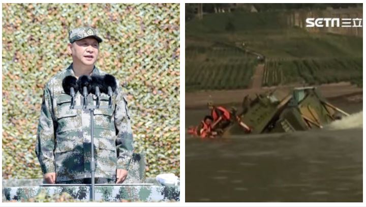 中共敢武統？網傳裝甲車滅頂…下場慘