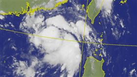 無花果颱風生成
圖翻攝自中央氣象局