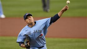 ▲柳賢振先發6局僅失1分，拿下本季第2勝。（圖／美聯社／達志影像）