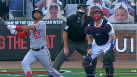 ▲國民第2號新秀賈西亞（Luis Garcia）是首位2000年出生在大聯盟開轟的球員。（圖／翻攝自MLB官網）