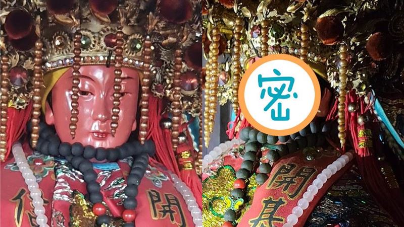 聖王媽鑾駕回宮…他側拍驚仙妃看鏡頭