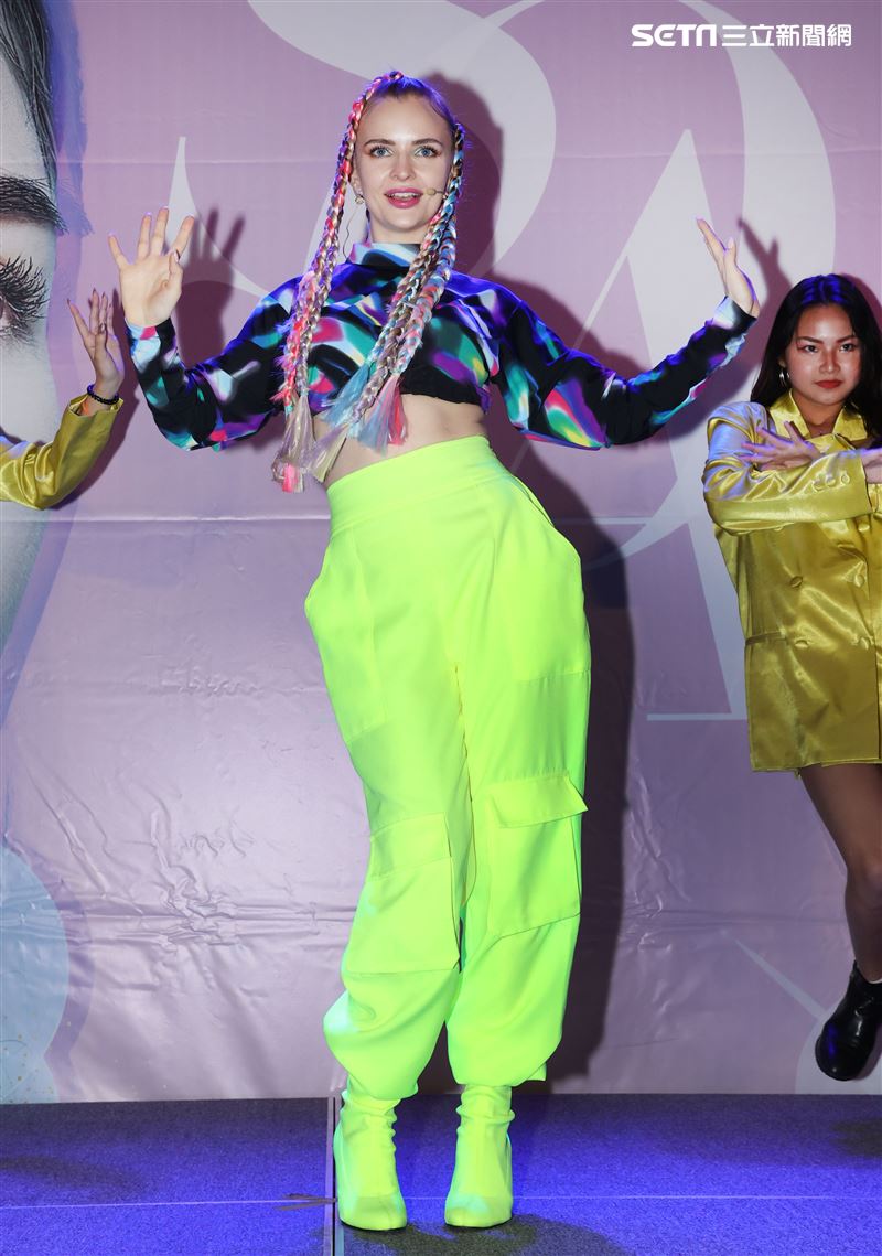 俄羅斯新女聲 Soa 宋蕊安來台發首張中文 EP 。（記者邱榮吉/攝影）