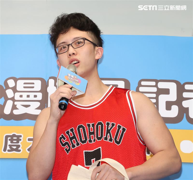 孫安佐出席2020線上漫博展。（記者邱榮吉/攝影）