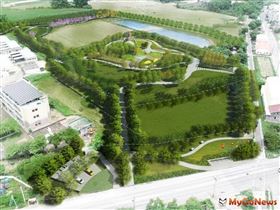 台南市府爭取前瞻計畫 串接鹽水生活圈打造溪北第一座特色公園（圖／台南市政府）