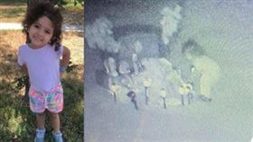 ▲小女孩回來玩玩具。（圖／翻攝自臉書）