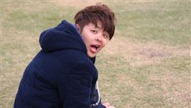 ▲統一獅永遠的小隊輔小黑。（圖／取自何信標臉書）