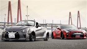 ▲大發Daihatsu Copen改裝車。（圖／翻攝Liberty Walk網站）