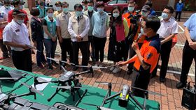 台南市無人機模擬訓練中心啟用台南市消防局無人機模擬訓練中心19日啟用，無人機隊也同步建軍，提供未來台南市各消防大隊勘查救災的飛手。（台南市消防局提供）中央社記者張榮祥台南傳真　109年8月19日
