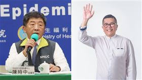蔡明忠,陳時中（組合圖／資料圖）