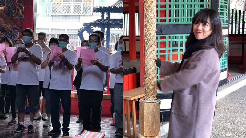 上香祈求罷捷順利…竟被誤認「割麥」