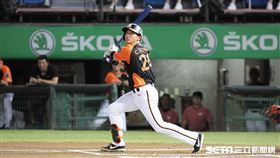 ▲統一獅外野手陳傑憲。（圖／記者劉彥池攝影）