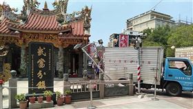 金門,鬼門開,貨車,無人駕駛,自動滑行。（翻社臉書金門部落社團）