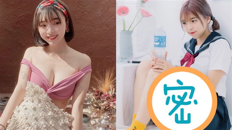 阿圓辣穿水手服　大腿根部全露險走光