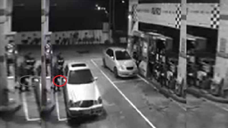 追6669腳步？賓士給油錢不屑丟地