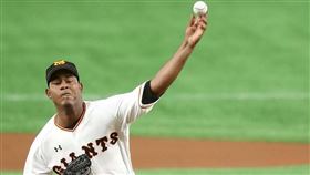 ▲巨人隊洋投Cristopher Mercedes。（圖／翻攝自讀賣巨人台灣粉絲團）