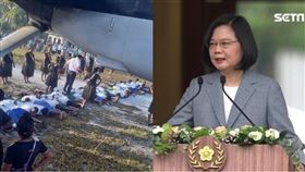 吉里巴斯、蔡英文（組合圖／翻攝自推特、資料照）